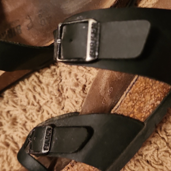 Birkenstock Women's Black Sandals Size EUR 40 - Picture 4 of 16